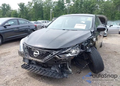 2016 Nissan Sentra S z USA, uszkodzony, nr VIN 3N1AB7AP9GY259348